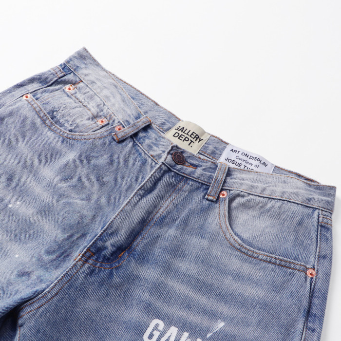 Men Classic Jeans Trousers Suit Pant Bottoms Joggers Clothes Women Denim Stretch Pants