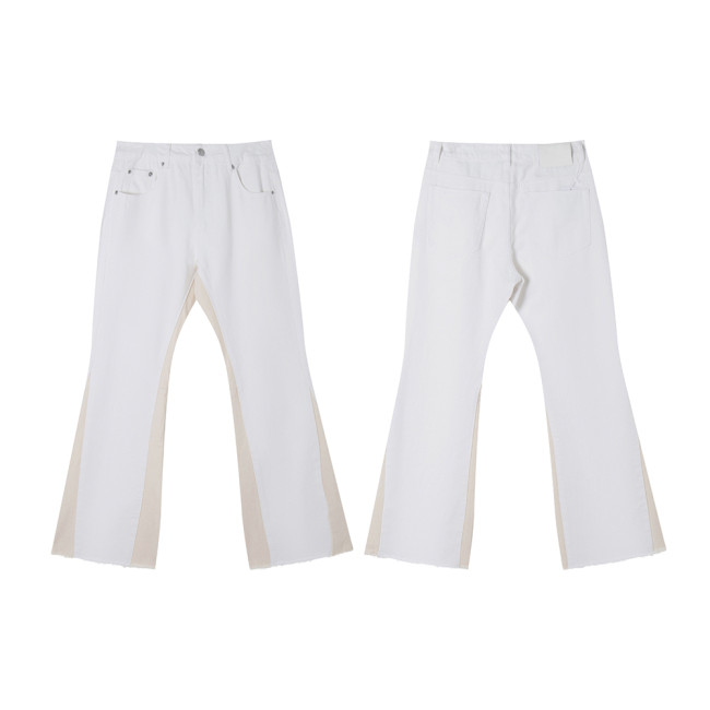 Men Classic Jeans Trousers Suit Pant Bottoms Joggers Clothes Women Denim Stretch Pants