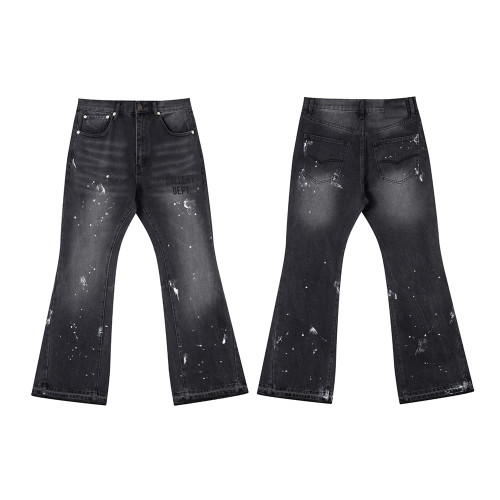 Men Classic Jeans Trousers Suit Pant Bottoms Joggers Clothes Women Denim Stretch Pants
