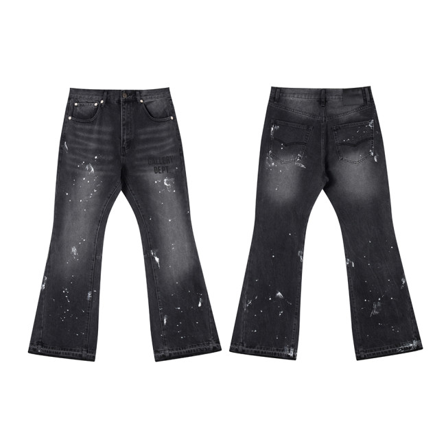 Men Classic Jeans Trousers Suit Pant Bottoms Joggers Clothes Women Denim Stretch Pants