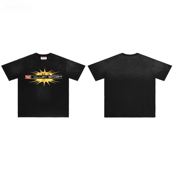 Summer Men Women Cotton T-shirt Short Sleeve T-shirt Pullover Tops Sweatshirt Unisex Tee Casual T-shirt