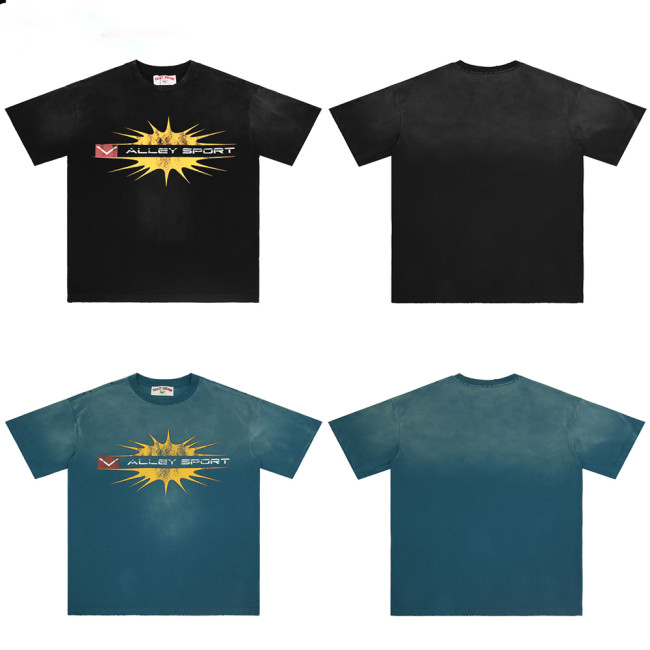 Summer Men Women Cotton T-shirt Short Sleeve T-shirt Pullover Tops Sweatshirt Unisex Tee Casual T-shirt