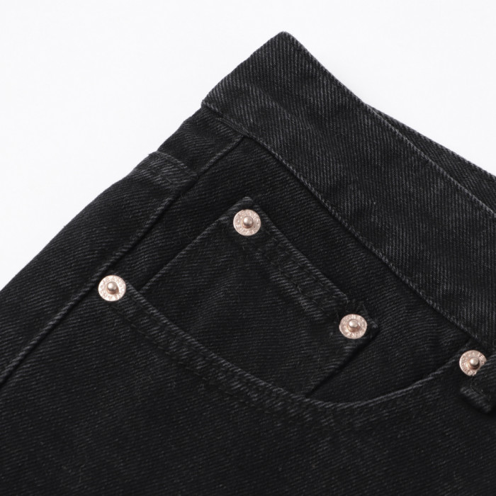 Men Classic Jeans Trousers Suit Pant Bottoms Joggers Clothes Women Denim Stretch Pants
