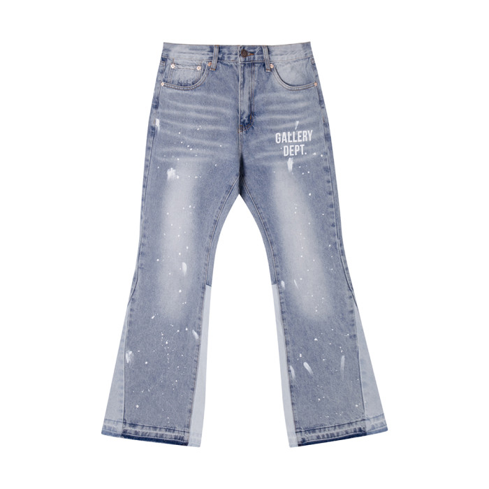 Men Classic Jeans Trousers Suit Pant Bottoms Joggers Clothes Women Denim Stretch Pants