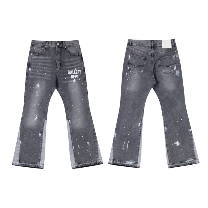 Men Classic Jeans Trousers Suit Pant Bottoms Joggers Clothes Women Denim Stretch Pants