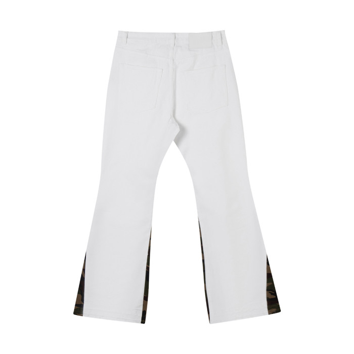Men Classic Jeans Trousers Suit Pant Bottoms Joggers Clothes Women Denim Stretch Pants