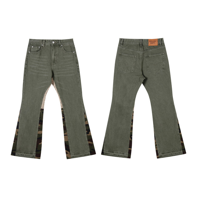 Men Classic Jeans Trousers Suit Pant Bottoms Joggers Clothes Women Denim Stretch Pants