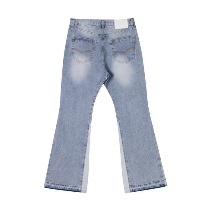 Men Classic Jeans Trousers Suit Pant Bottoms Joggers Clothes Women Denim Stretch Pants