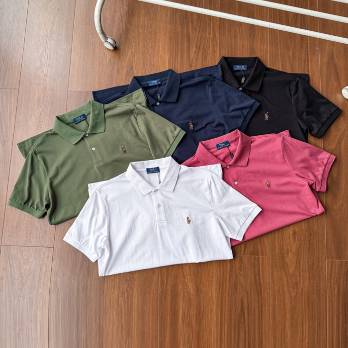 Men Women Short Sleeve Polo Shirt Breathable Pique Fabric Golf Tops Casual Business Polo Shirt Outfits For Daily Wear