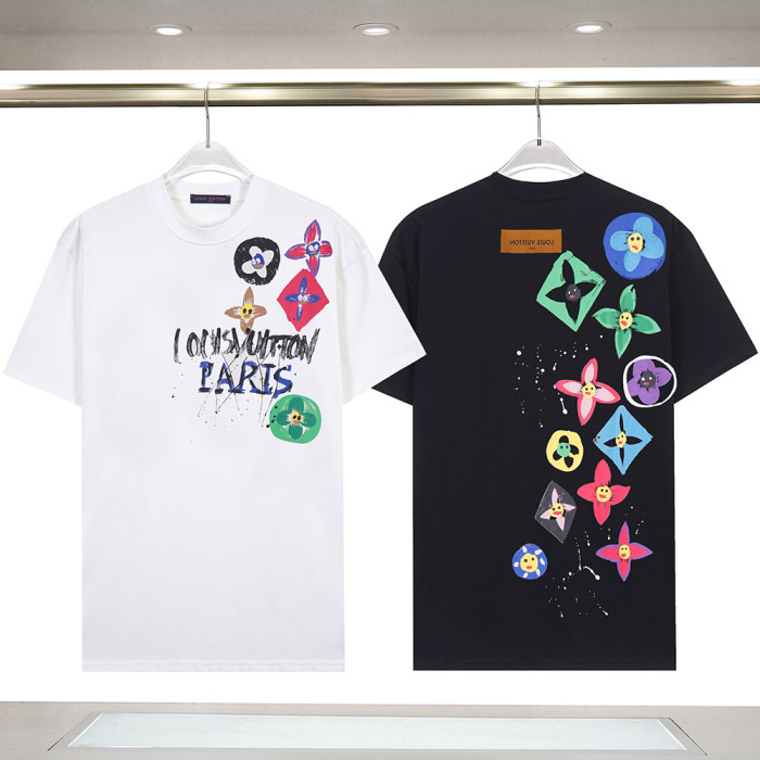 Summer Men Women Cotton T-shirt Short Sleeve T-shirt Pullover Tops Sweatshirt Unisex Tee Casual T-shirt