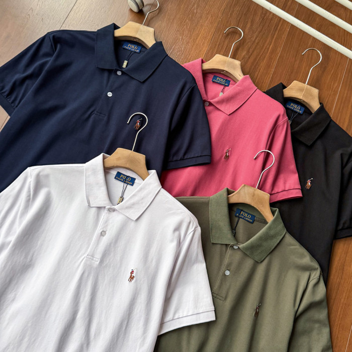 Men Women Short Sleeve Polo Shirt Breathable Pique Fabric Golf Tops Casual Business Polo Shirt Outfits For Daily Wear