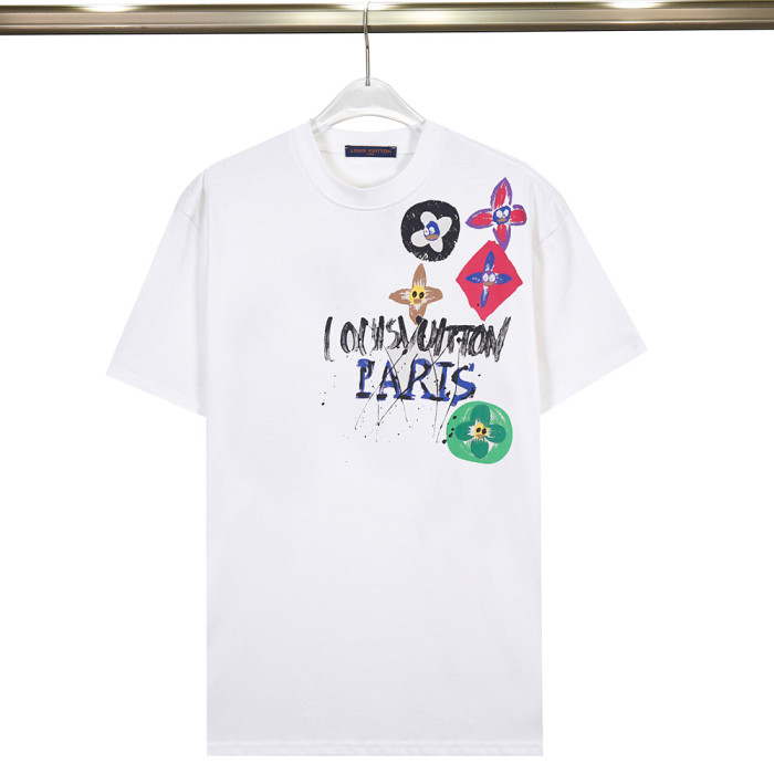 Summer Men Women Cotton T-shirt Short Sleeve T-shirt Pullover Tops Sweatshirt Unisex Tee Casual T-shirt