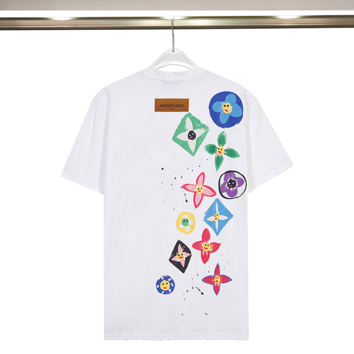 Summer Men Women Cotton T-shirt Short Sleeve T-shirt Pullover Tops Sweatshirt Unisex Tee Casual T-shirt