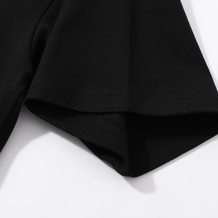 Summer Men Women T-shirt Short Sleeve T-shirt Pullover Tops Sweatshirt Unisex Tee Casual T-shirt