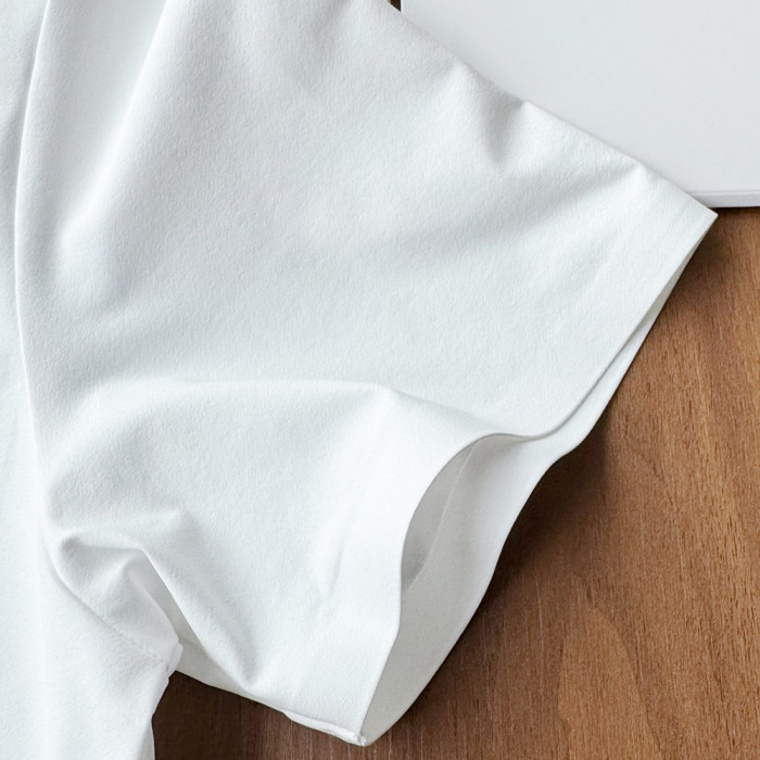 Summer Men Women T-shirt Short Sleeve T-shirt Pullover Tops Sweatshirt Unisex Tee Casual T-shirt