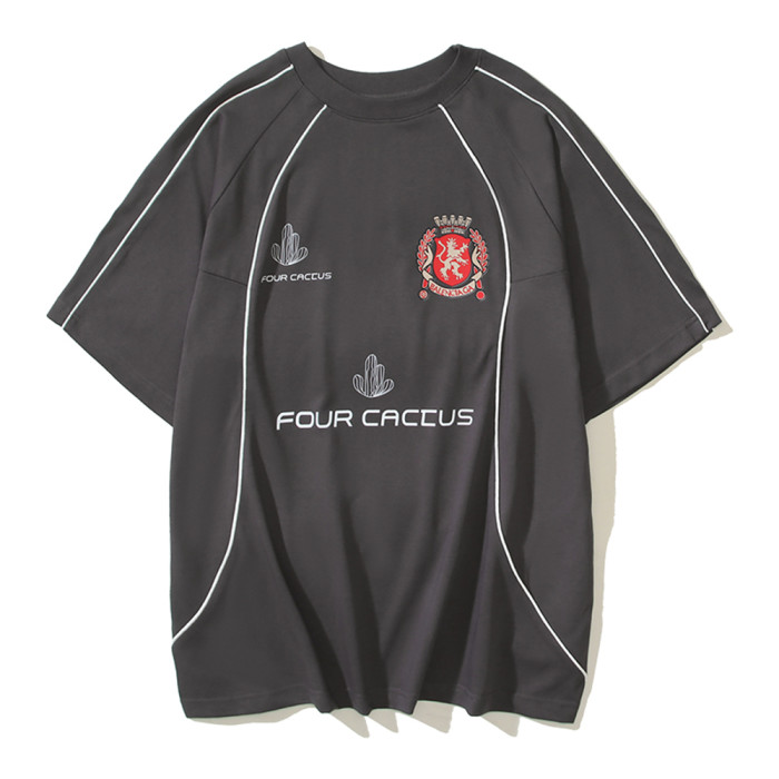 Men Crew neck Football Jersey Short Sleeve T-Shirts Cotton Shirts Tee Tops Shirt Women