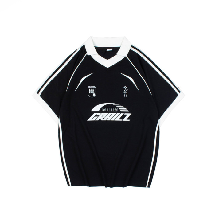 Men Crew neck Football Jersey Short Sleeve T-Shirts Cotton Shirts Tee Tops Shirt Women
