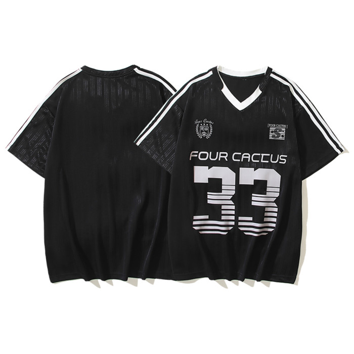Men Crew neck Football Jersey Short Sleeve T-Shirts Cotton Shirts Tee Tops Shirt Women
