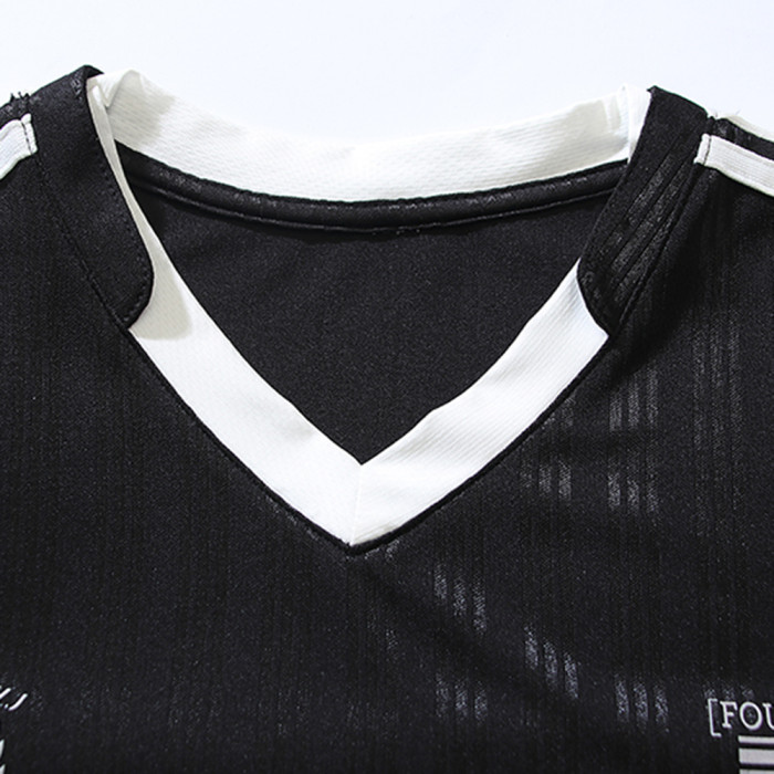 Men Crew neck Football Jersey Short Sleeve T-Shirts Cotton Shirts Tee Tops Shirt Women