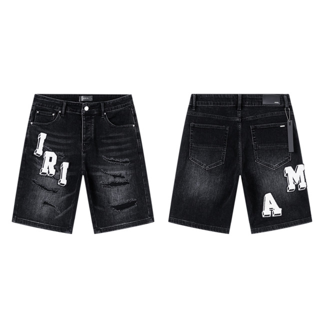 Men Women Denim Shorts Streetwear Bottoms Half Pants Jeans Shorts Unisex