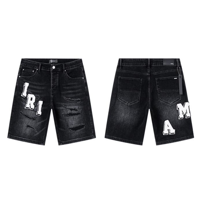 Men Women Denim Shorts Streetwear Bottoms Half Pants Jeans Shorts Unisex