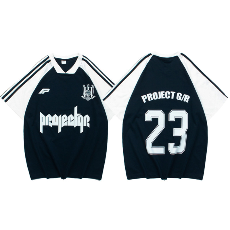 Men Crew neck Football Jersey Short Sleeve T-Shirts Cotton Shirts Tee Tops Shirt Women