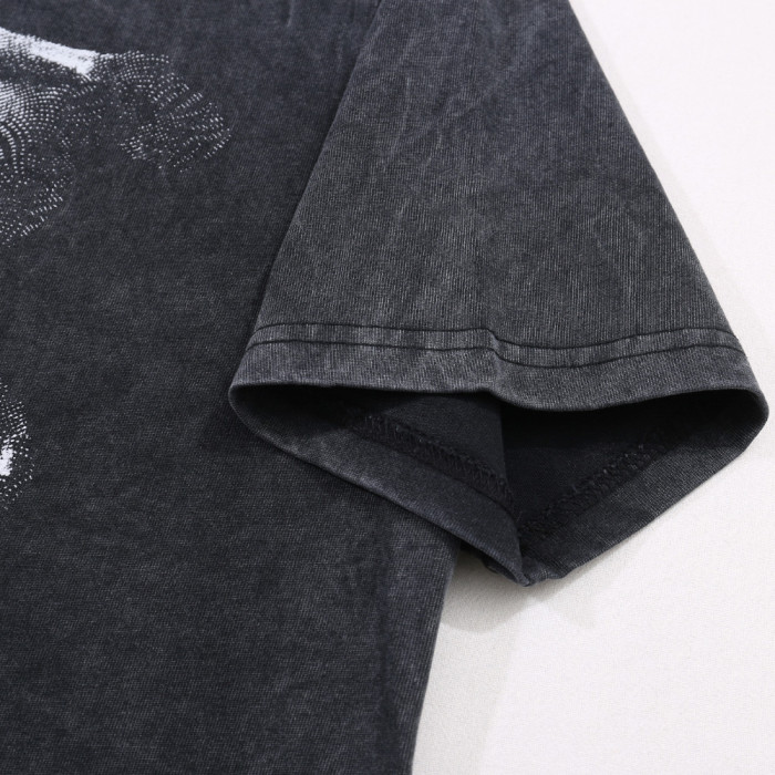 Summer Men Women T-shirt Short Sleeve T-shirt Pullover Tops Sweatshirt Unisex Tee Casual T-shirt
