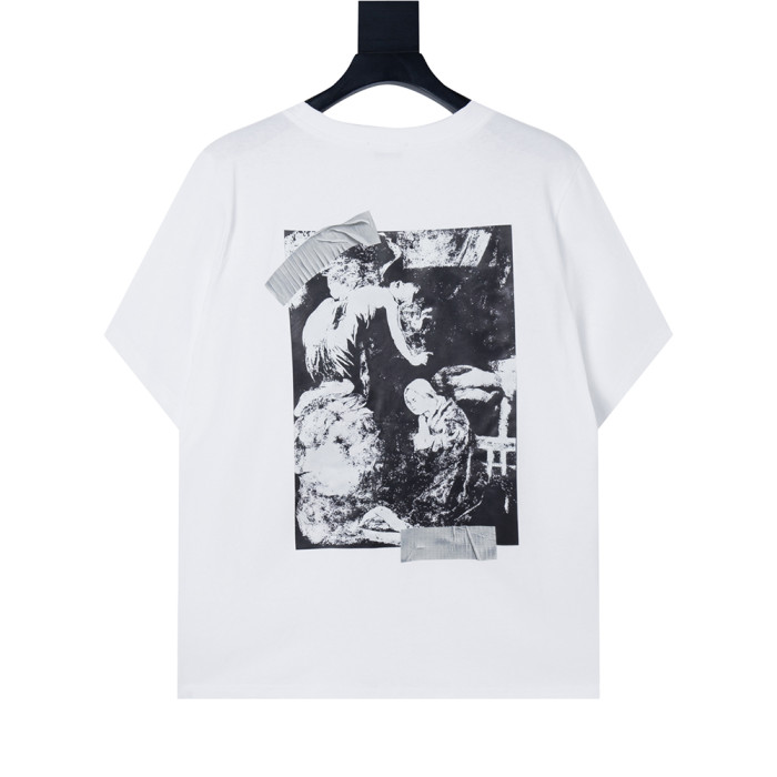 Summer Men Women T-shirt Short Sleeve T-shirt Pullover Tops Sweatshirt Unisex Tee Casual T-shirt