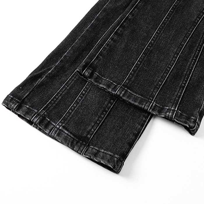 Men Classic Jeans Trousers Suit Pant Bottoms Joggers Clothes Women