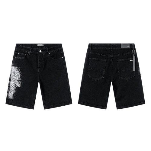 Men Women Denim Shorts Streetwear Bottoms Half Pants Jeans Shorts Unisex
