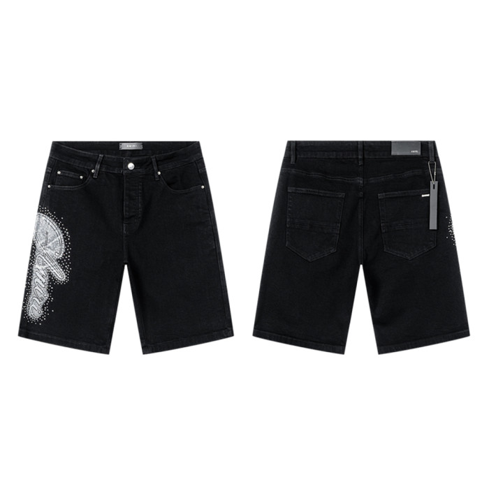 Men Women Denim Shorts Streetwear Bottoms Half Pants Jeans Shorts Unisex