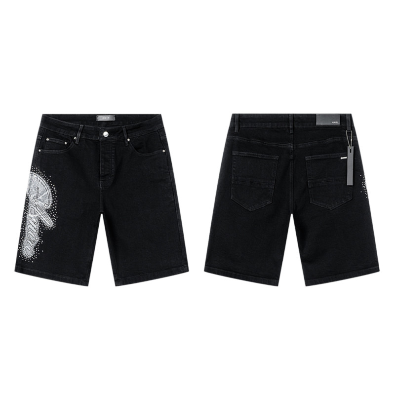 Men Women Denim Shorts Streetwear Bottoms Half Pants Jeans Shorts Unisex