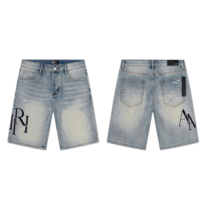 Men Women Denim Shorts Streetwear Bottoms Half Pants Jeans Shorts Unisex