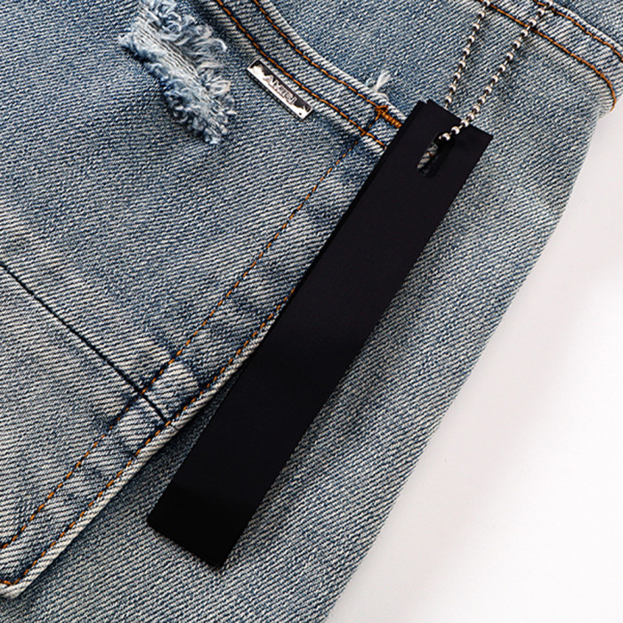 Men Women Denim Shorts Streetwear Bottoms Half Pants Jeans Shorts Unisex