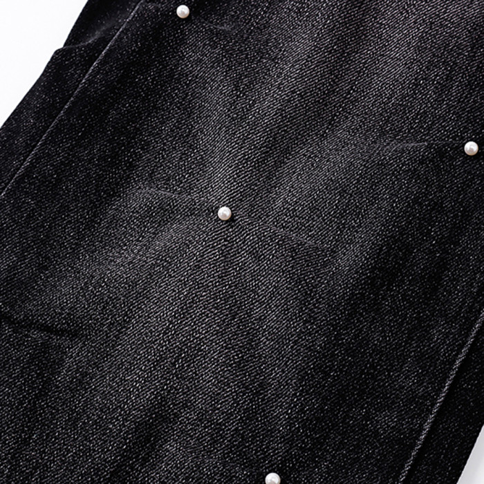 Men Classic Jeans Trousers Suit Pant Bottoms Joggers Clothes Women
