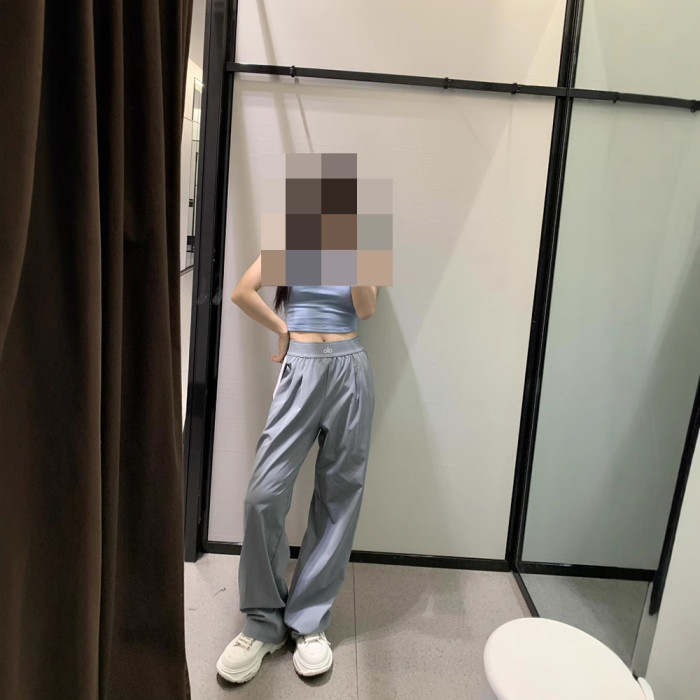 Women Men Sports Pants Streetwear Loose Fit Bottoms Techwear Trousers Outfits