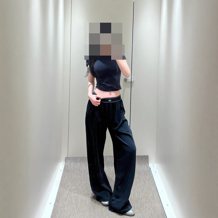 Women Men Sports Pants Streetwear Loose Fit Bottoms Techwear Trousers Outfits