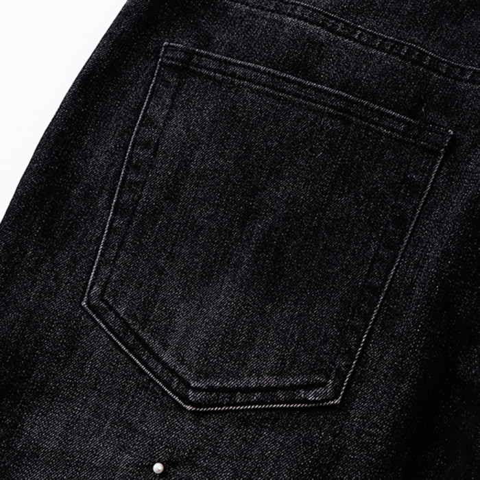 Men Classic Jeans Trousers Suit Pant Bottoms Joggers Clothes Women