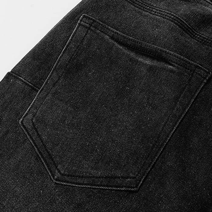 Men Women Denim Shorts Streetwear Bottoms Half Pants Jeans Shorts Unisex