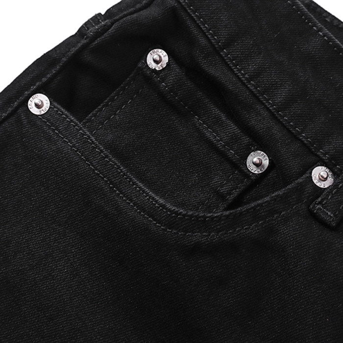 Men Women Denim Shorts Streetwear Bottoms Half Pants Jeans Shorts Unisex