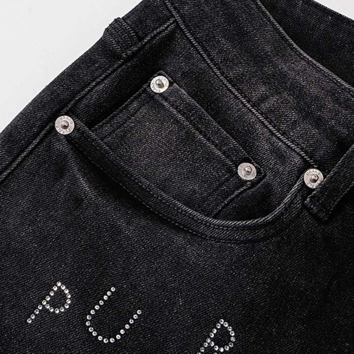 Men Women Denim Shorts Streetwear Bottoms Half Pants Jeans Shorts Unisex