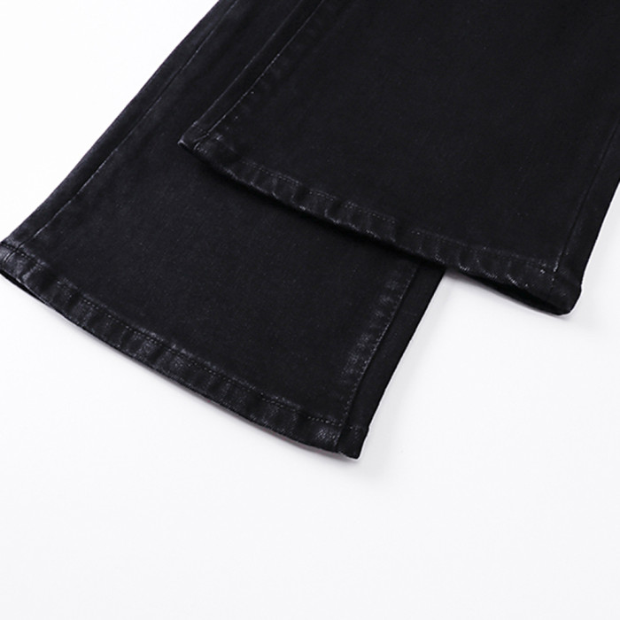 Men Classic Jeans Trousers Suit Pant Bottoms Joggers Clothes Women