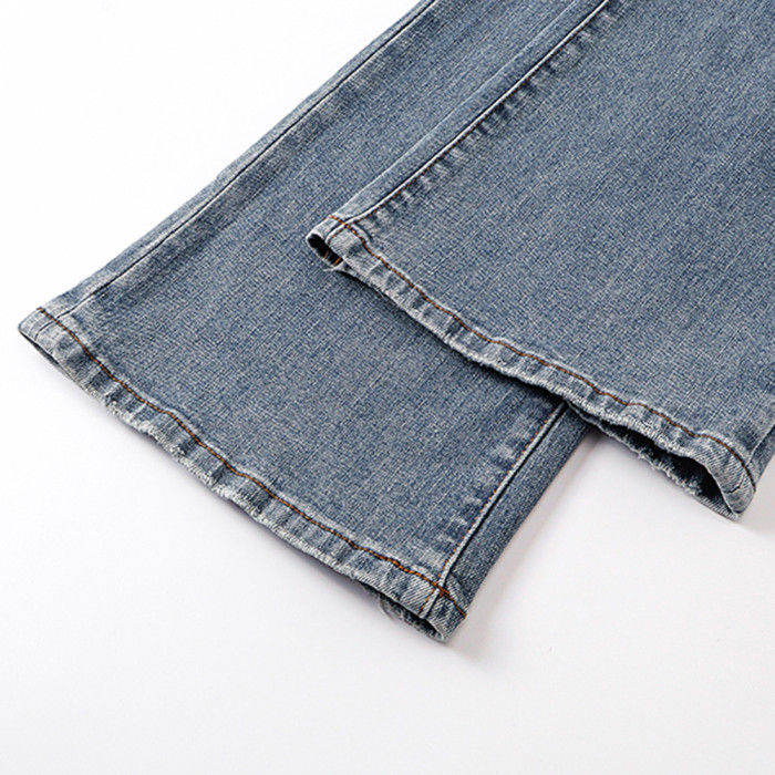 Men Classic Jeans Trousers Suit Pant Bottoms Joggers Clothes Women