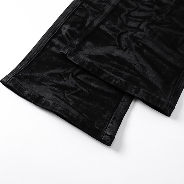 Men Classic Jeans Trousers Suit Pant Bottoms Joggers Clothes Women