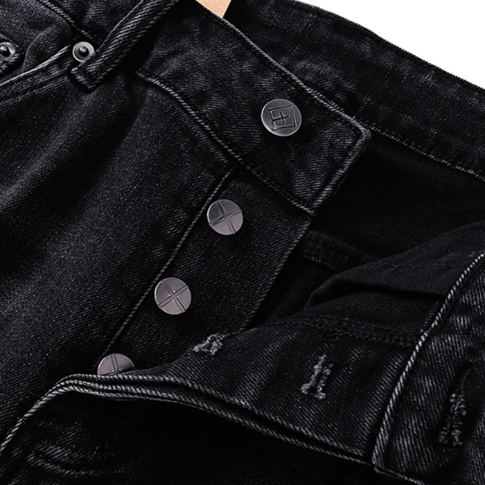 Men Classic Jeans Trousers Suit Pant Bottoms Joggers Clothes Women