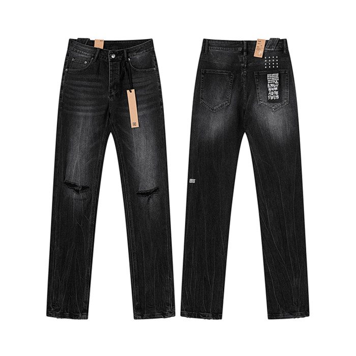 Men Classic Jeans Trousers Suit Pant Bottoms Joggers Clothes Women