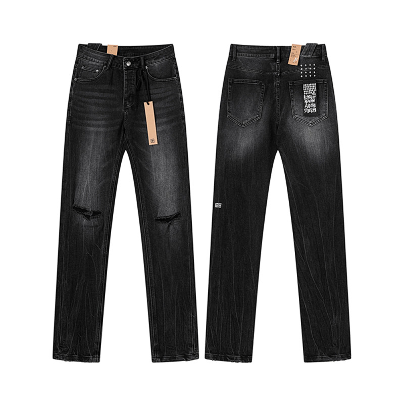 Men Classic Jeans Trousers Suit Pant Bottoms Joggers Clothes Women