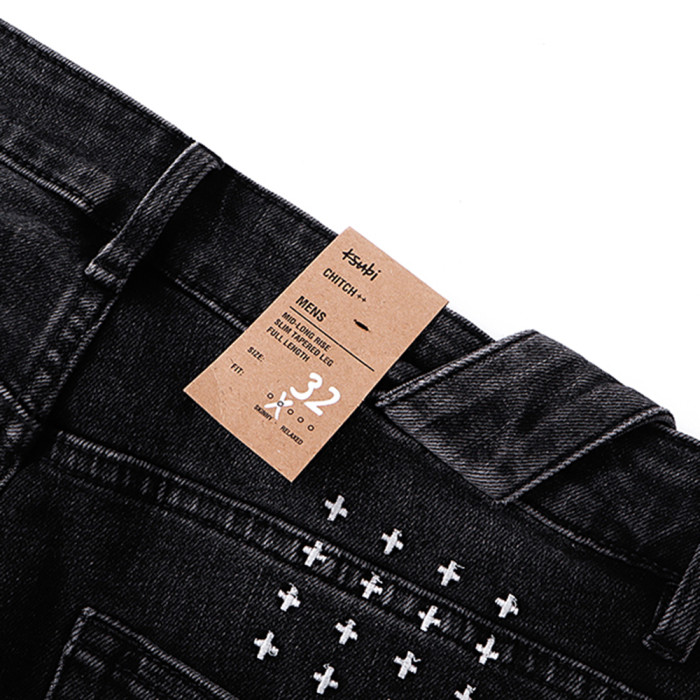 Men Classic Jeans Trousers Suit Pant Bottoms Joggers Clothes Women