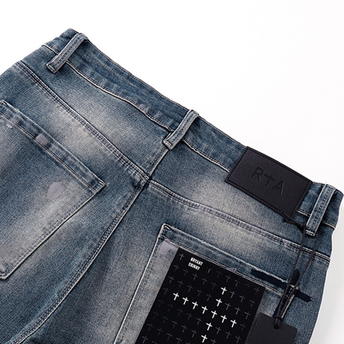 Men Classic Jeans Trousers Suit Pant Bottoms Joggers Clothes Women