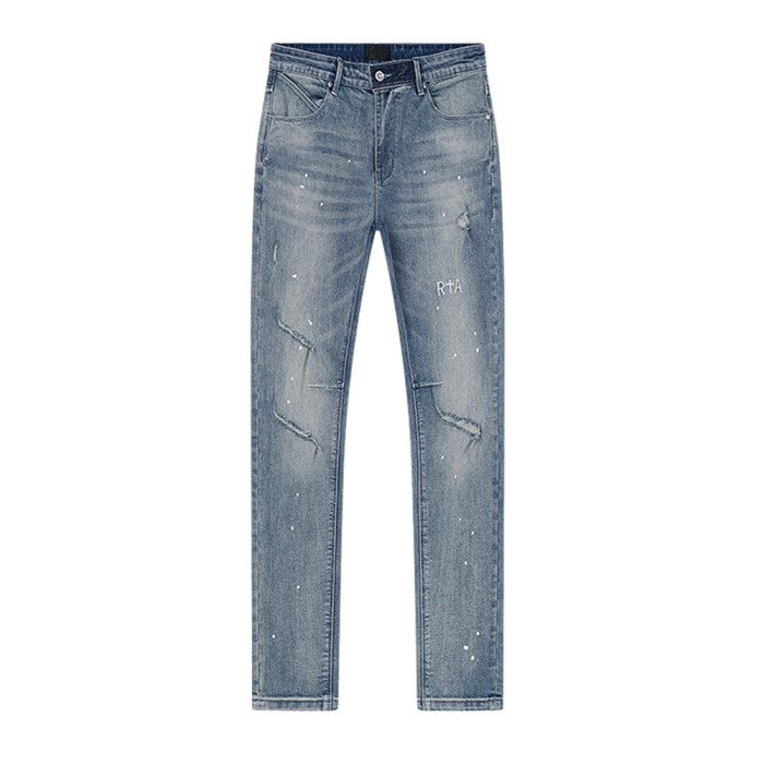 Men Classic Jeans Trousers Suit Pant Bottoms Joggers Clothes Women